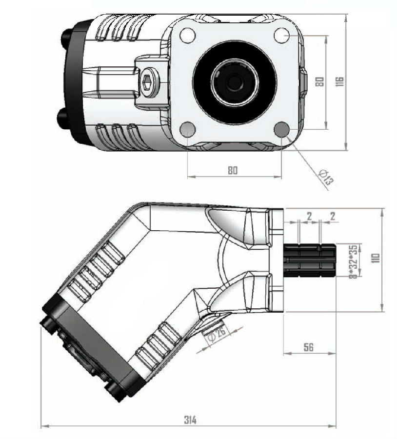 定量斜轴泵型号